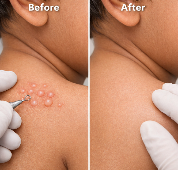 Molluscum Removal